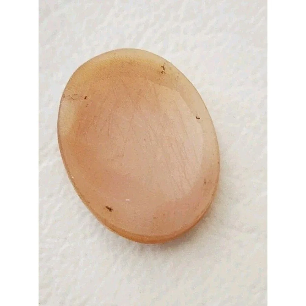 Vintage Loose Hand Carved Shell Cameo Woman Facing Right 1
